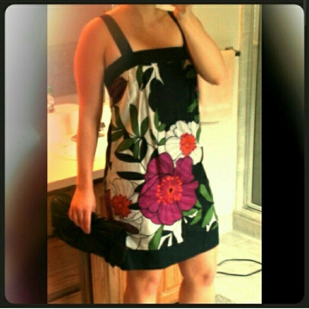 Silk Floral Dress