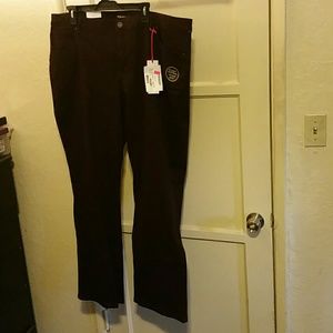 Style and co deep wine jeans