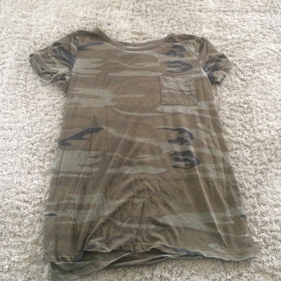 Large camo shirt