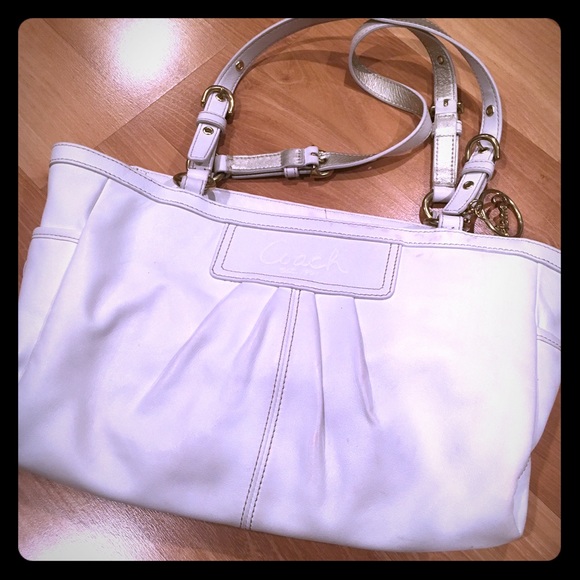 Authentic White coach bag