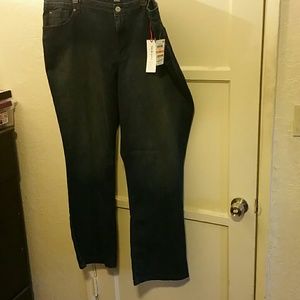 Style and co decorative pocket blue jeans