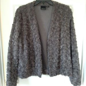 Shimmery Faux Fur Fashion Coat