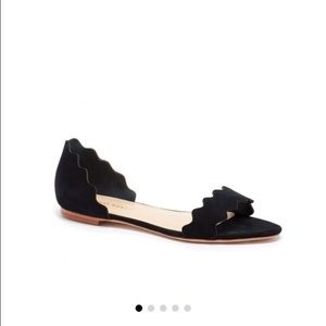 Loeffler Randall scallop flats