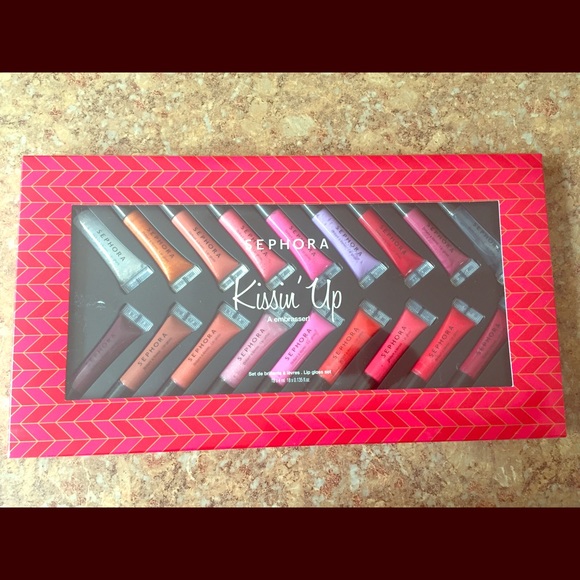 Sephora Kissin Up lip gloss set