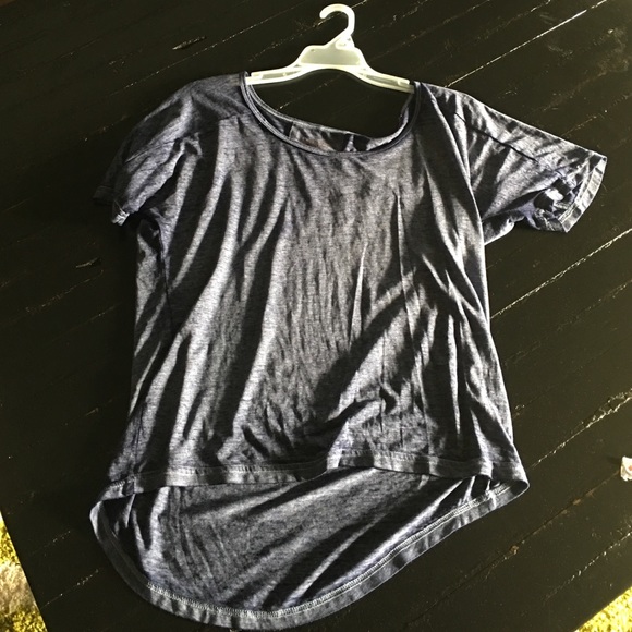 Blue short sleeve shirt