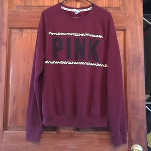 VS pink sweater
