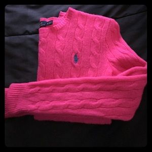 Fleece Polo Sweatshirt