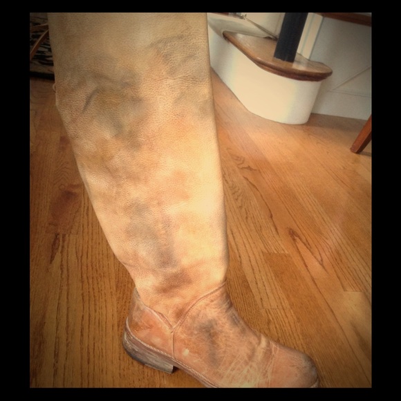 Bed Stu Manchester Rustic Tan Lace Back Boots!