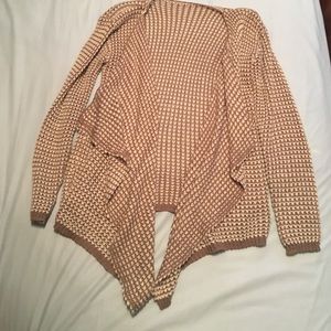 Tan cardigan