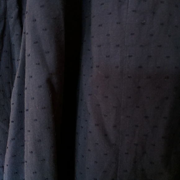 Navy swiss dot dress - Picture 4 of 4