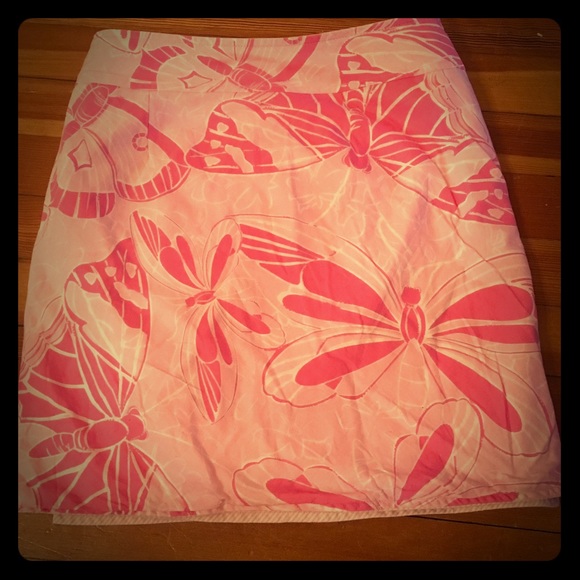 Lilly Pulitzer reversible wrap skirt