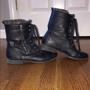 Black Combat Boots