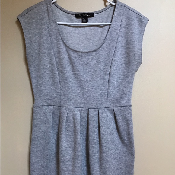Gray Forever 21 Sheath Dress
