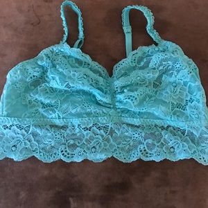 PINK Teal bralette
