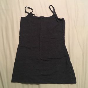 Dark blue tank top