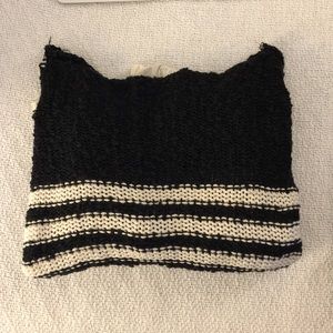 Black & White Cozy Sweater