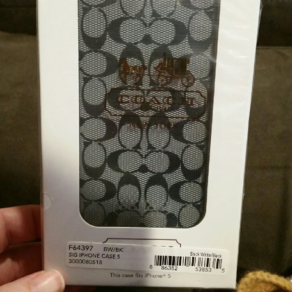 COACH iPhone 5 case