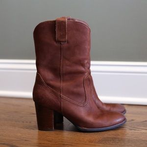 Born 3" Heel Height Leather Upper Boots