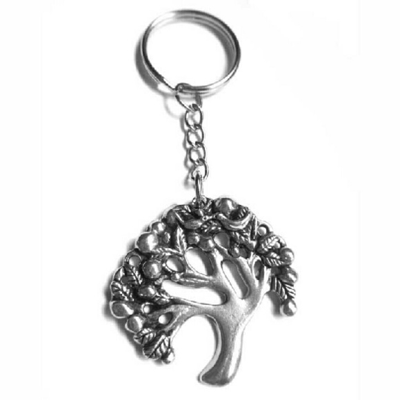 Gorgeous Tree of Life keychain - an artisan design