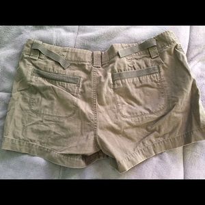 Green Cargo Shorts