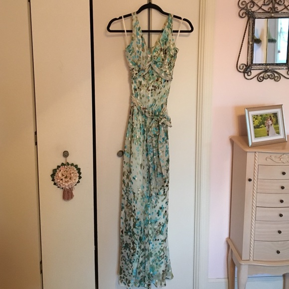 BCBG Women's floor length dress