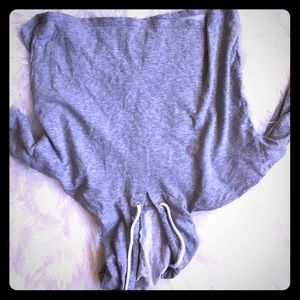 I'm too lazy to flip the pictures. Crop top cutoff