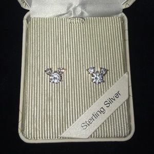 Sterling Silver Mickey Mouse earrings