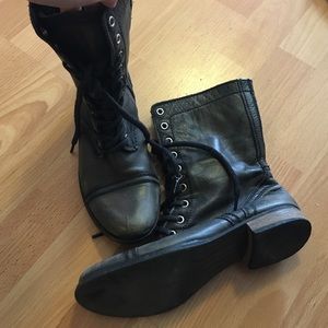 Steve Madden combat boots