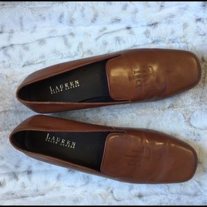 Genuine leather Ralph Lauren loafers