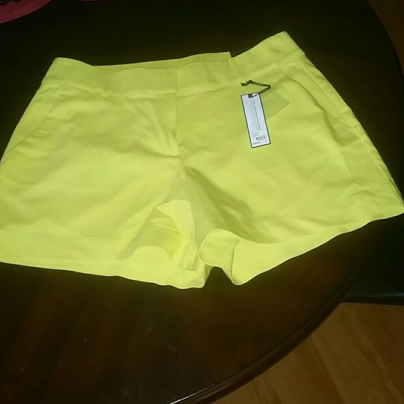 Lime green shorts