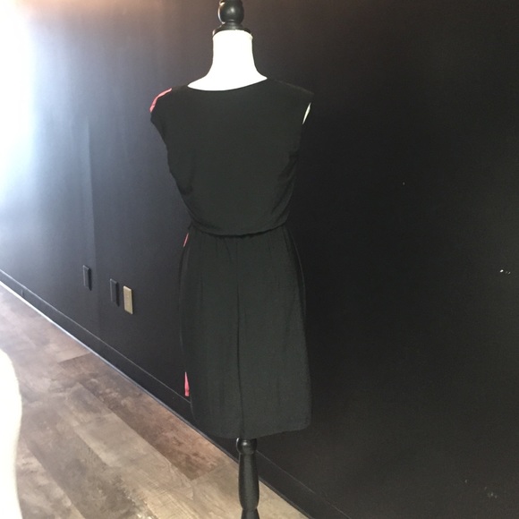 Perfection New York dress sz m orange black - Picture 4 of 4