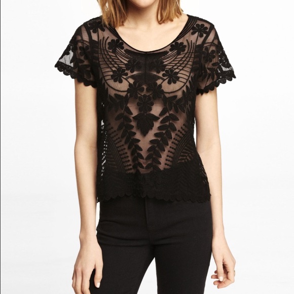 SOLD LOCALLY! Express lace top! - Picture 4 of 4
