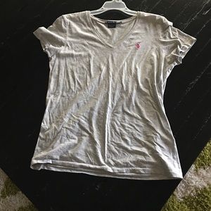 Gray Ralph Lauren tee!