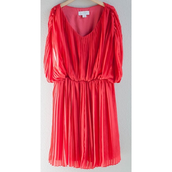 Jessica Simpson pleated dress.