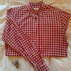Men's Gingham Buttondowb