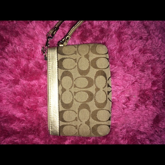 Coach wristlet