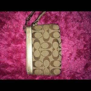 Coach wristlet