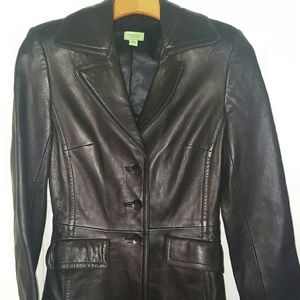 John Carlisle leather trench