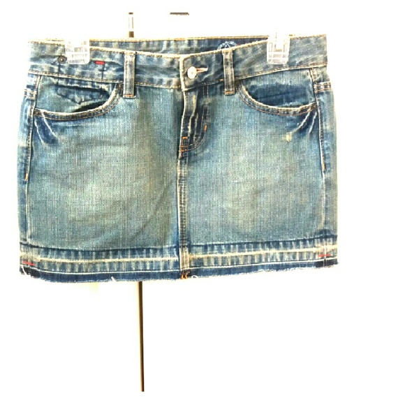 Jeans mini skirt