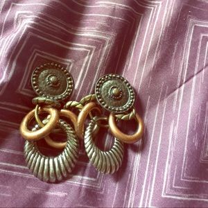 Clip earrings