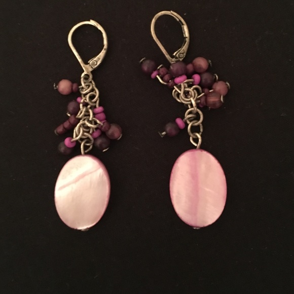 Jewelry - 🎱 Lowball Offer Me-Lavender Handmade Earrings