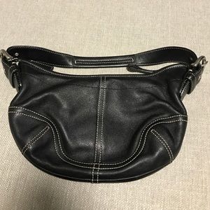 Small Leather Coach Hobo