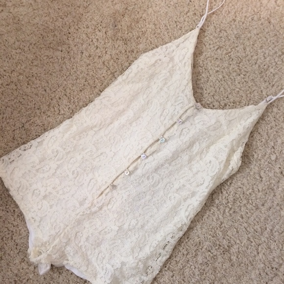 Urban Outfitters Lacy Romper