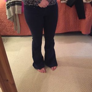 Level 99 Dahlia Flare in Blue Denim