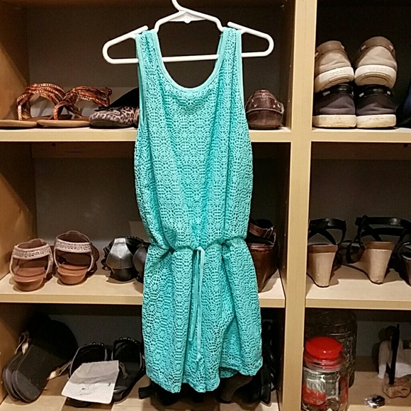 Teal girls jumpsuit
