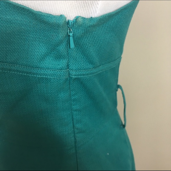 Jessica Simpson teal one shoulder dress - Picture 4 of 4