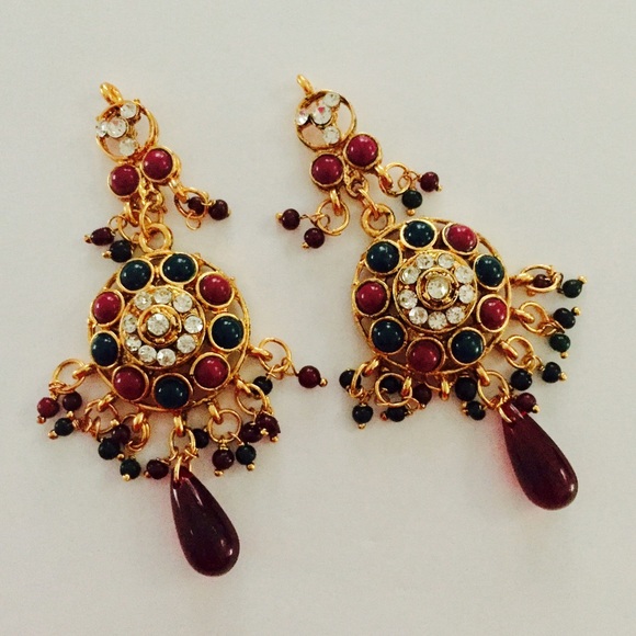 Jewelry - 🆕Multicolor Indian earrings