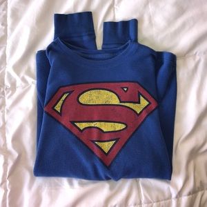 Old navy superman thermal