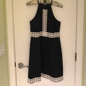 Michael Kors Navy Prep Pique Sundress