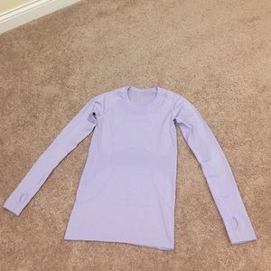 lululemon athletica swiftly long sleeve size 6